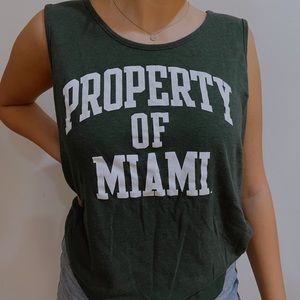 Umiami college tank